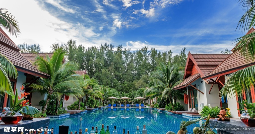 酒店游泳池图片