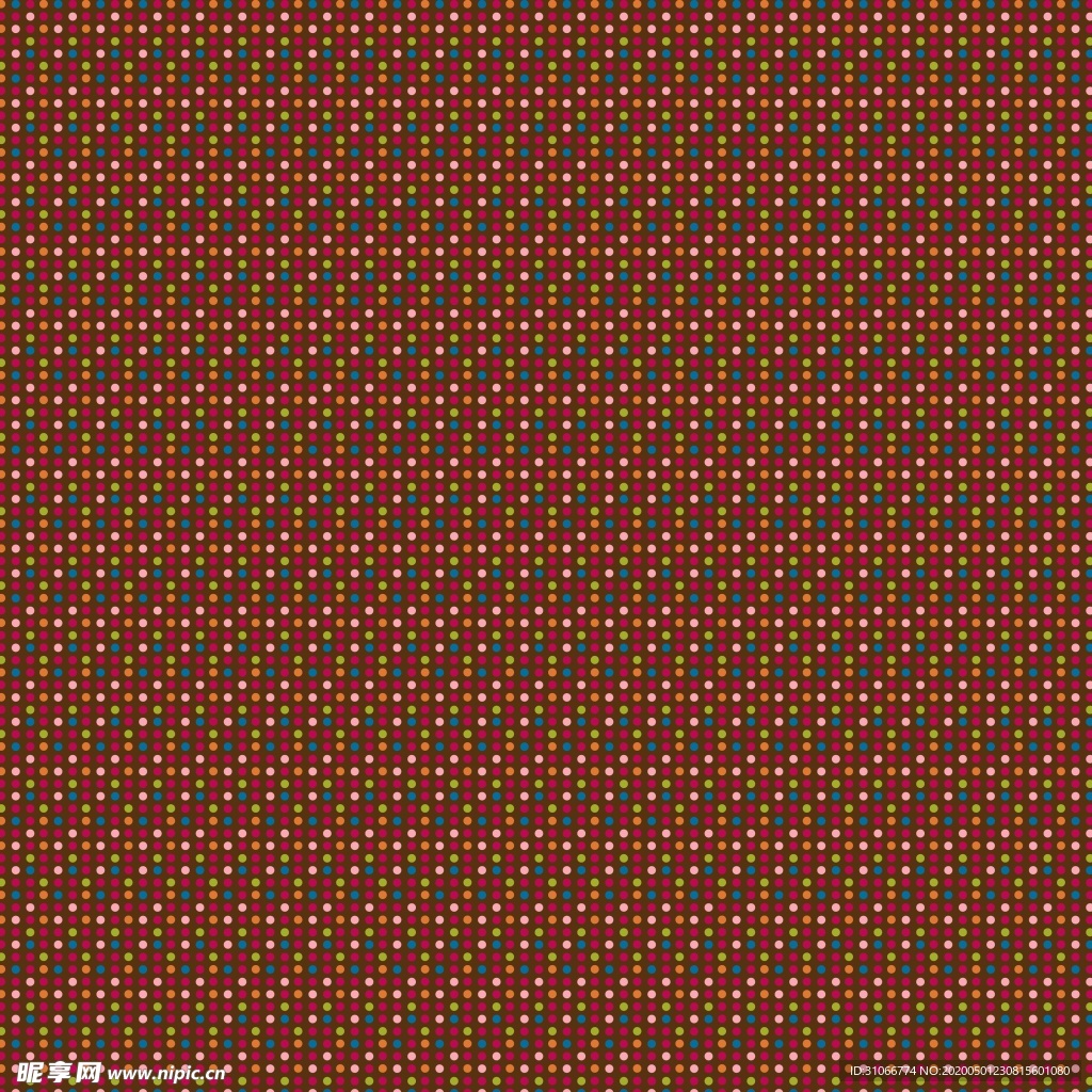 多色圆点纹理背景