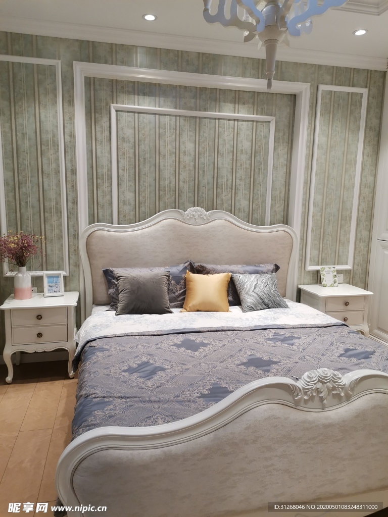 欧式床 欧式布艺