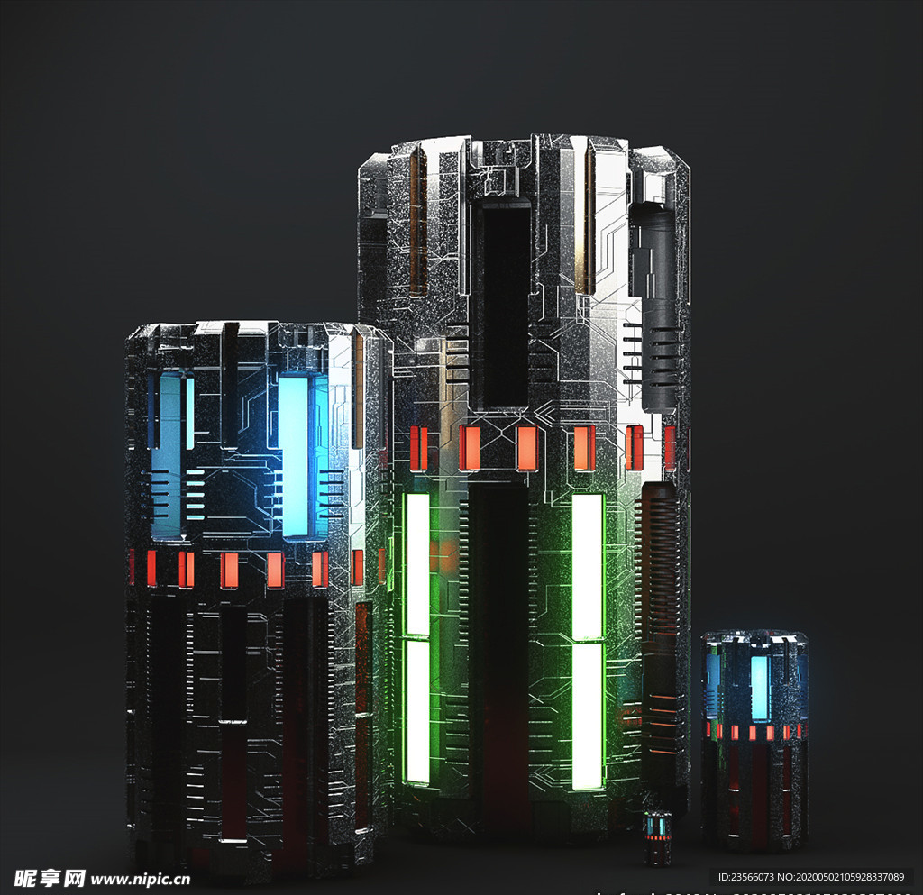 C4D特效设计科幻场景