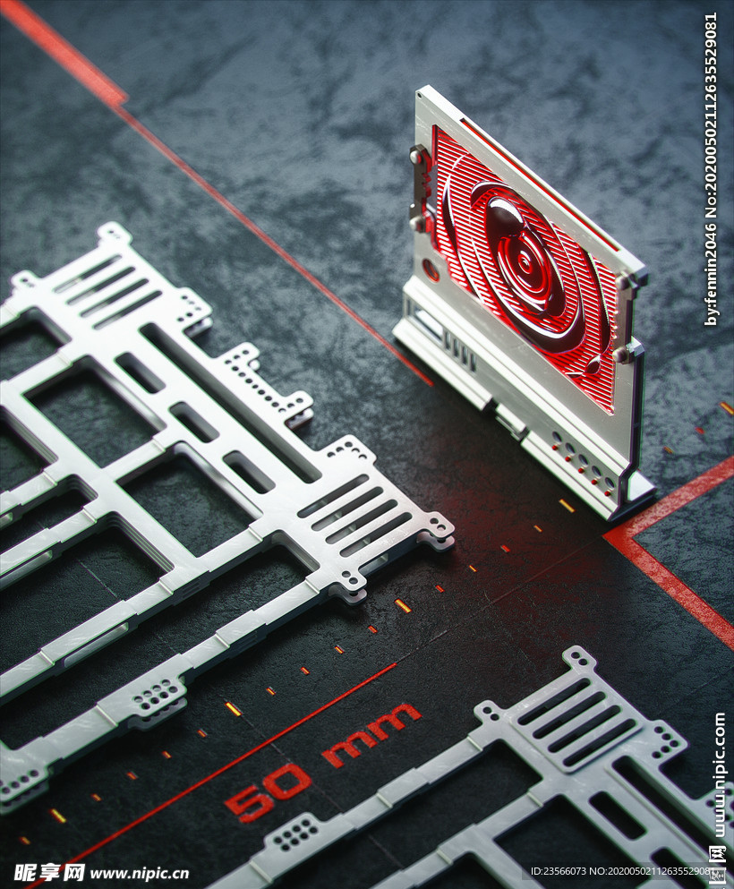 C4D特效设计科幻场景