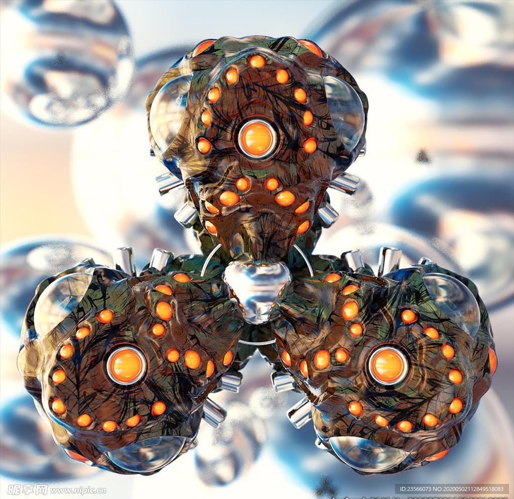 C4D特效设计科幻场景