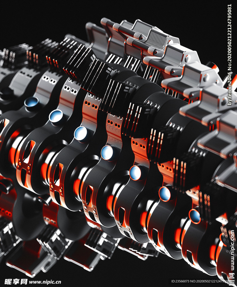 C4D特效设计科幻场景