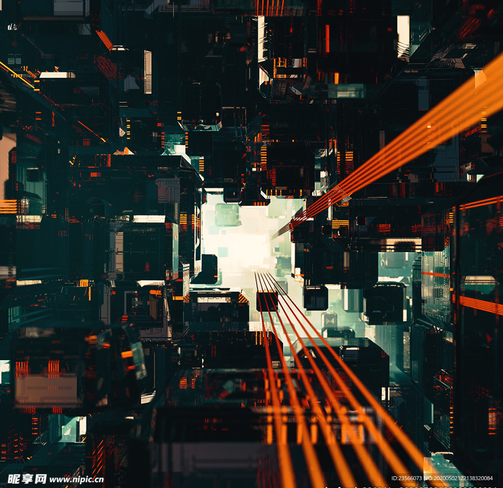 C4D特效设计科幻场景