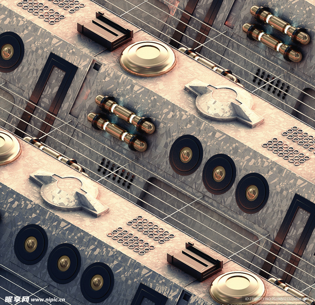 C4D特效设计科幻场景