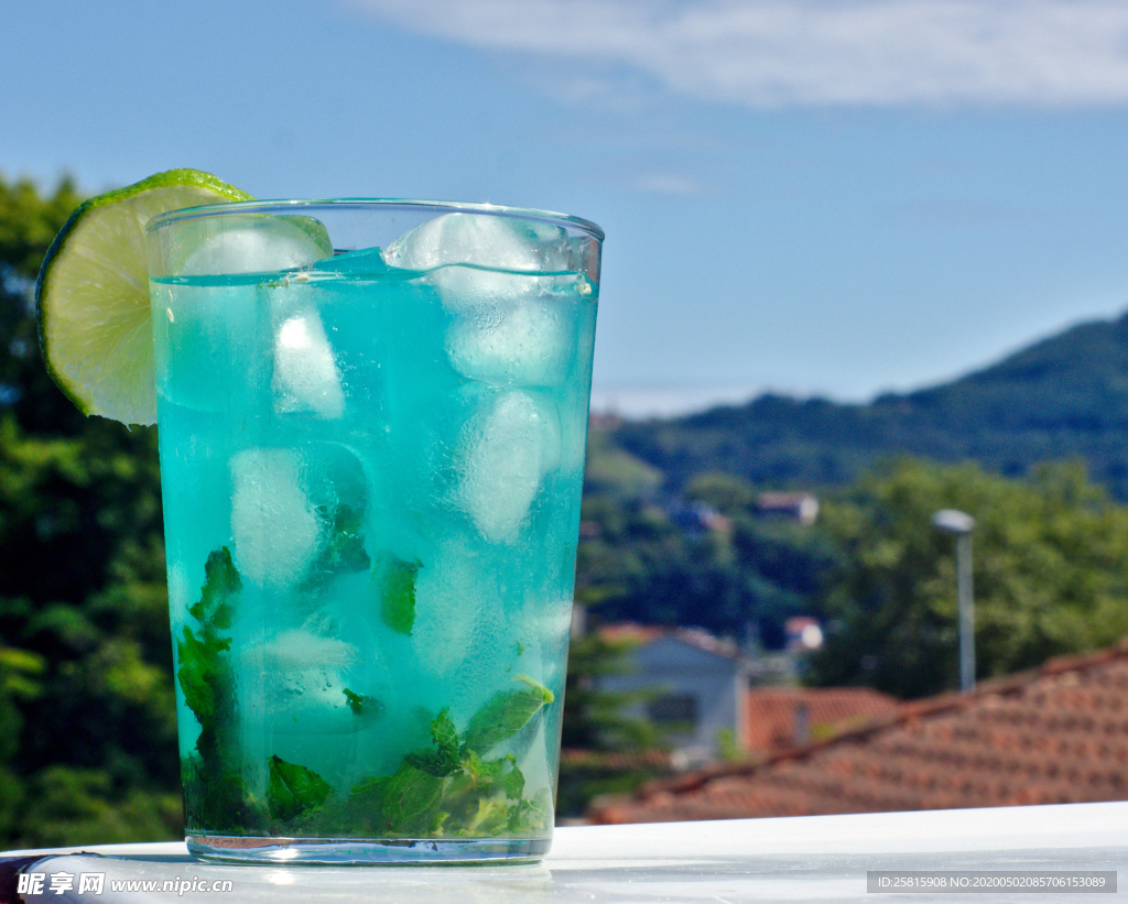 鸡尾酒果汁饮品图片