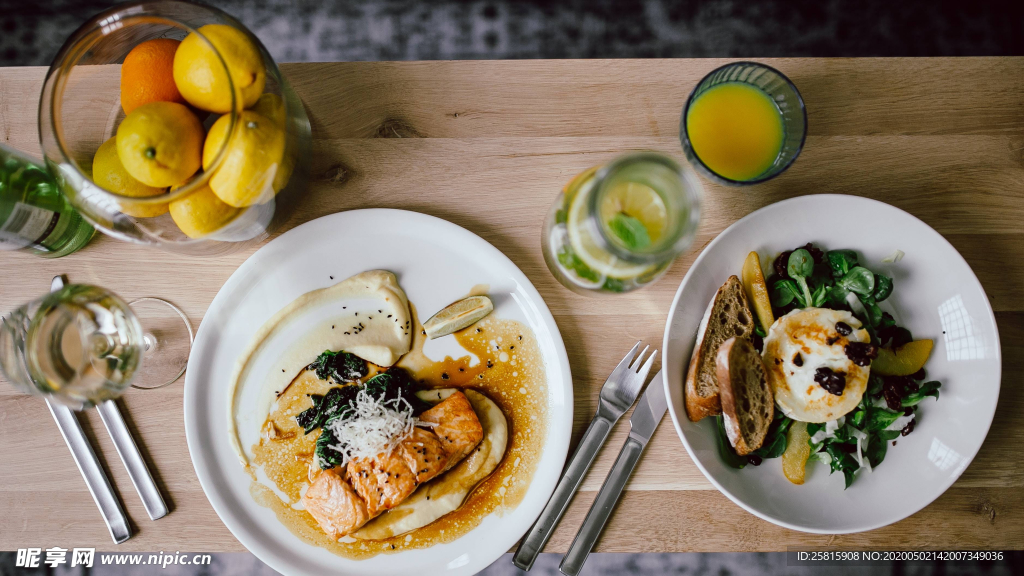 蔬菜沙拉素食图片