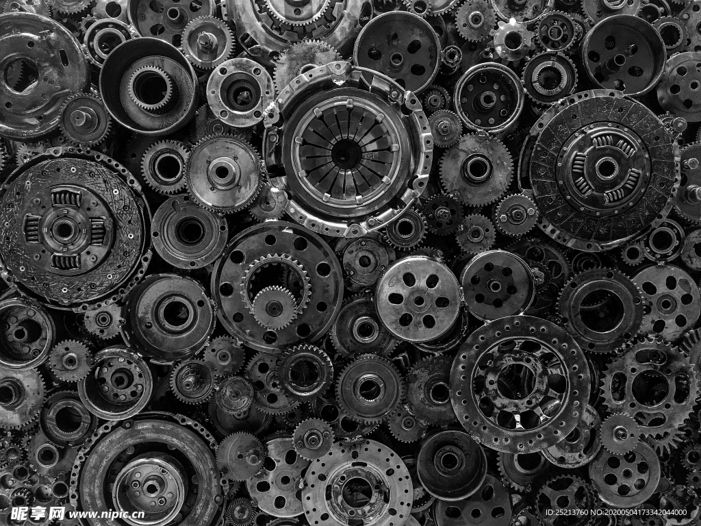 金属螺丝背景图