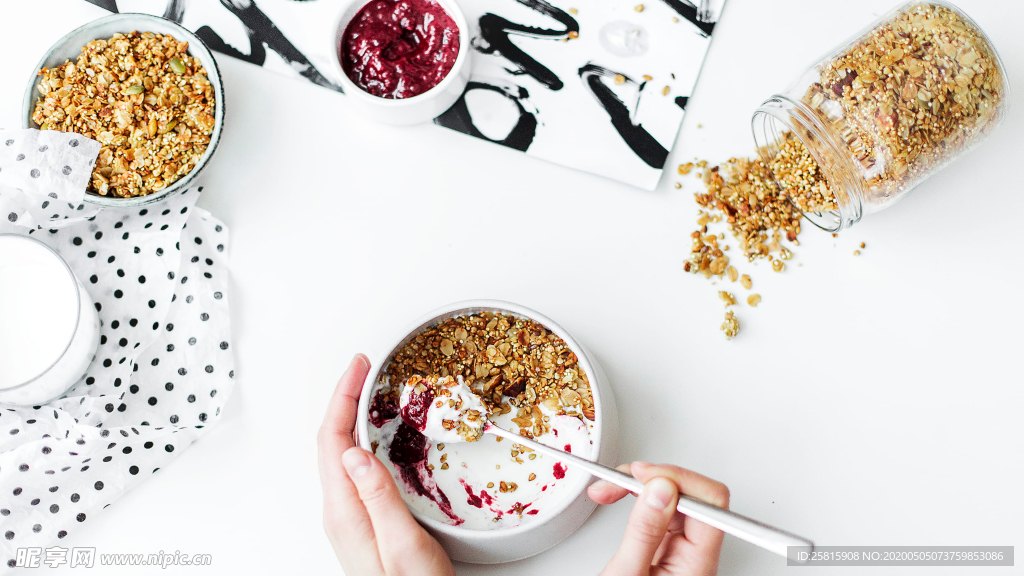 燕麦五谷杂粮图片