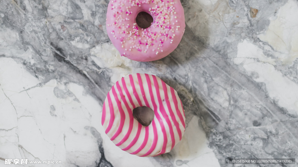 甜甜圈美味烘焙图片