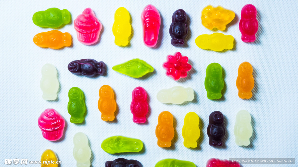 香甜好吃的糖果图片