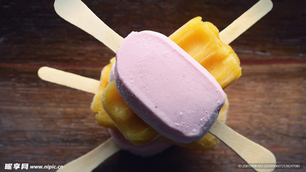 雪糕  冰爽清凉的雪糕