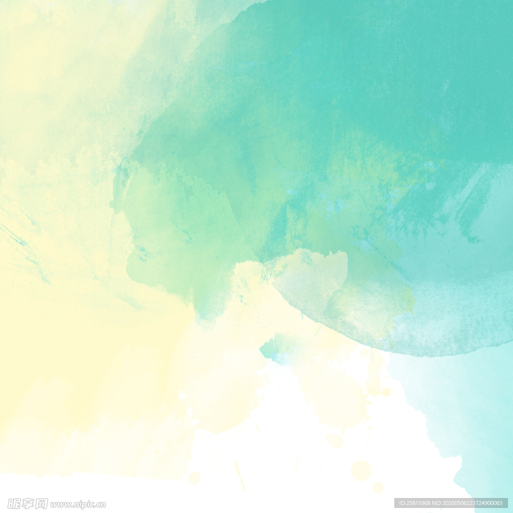 水彩泼墨绚丽图片