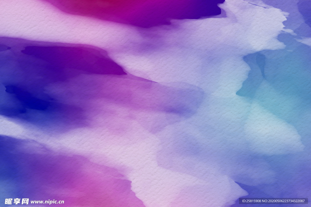 水彩泼墨绚丽图片