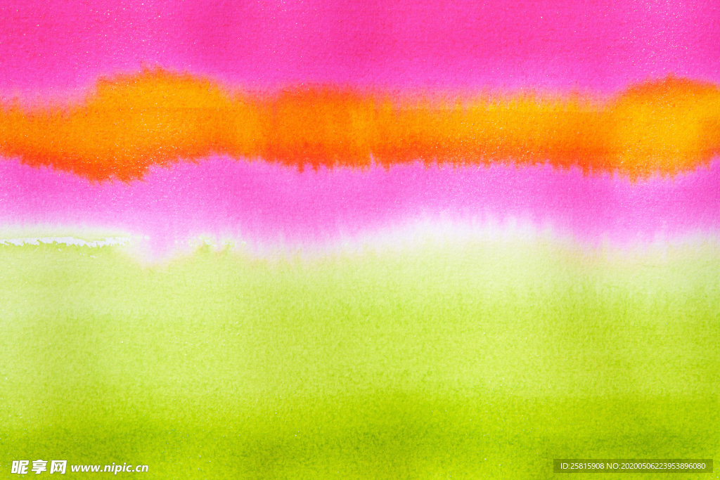 水彩泼墨绚丽图片