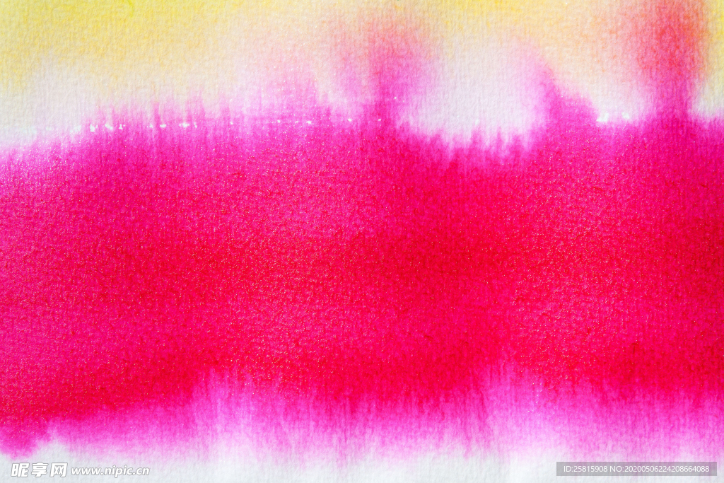 水彩泼墨绚丽图片