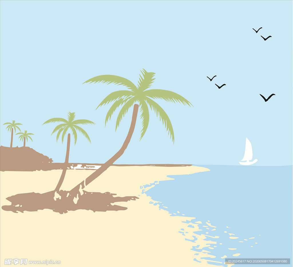 海滩