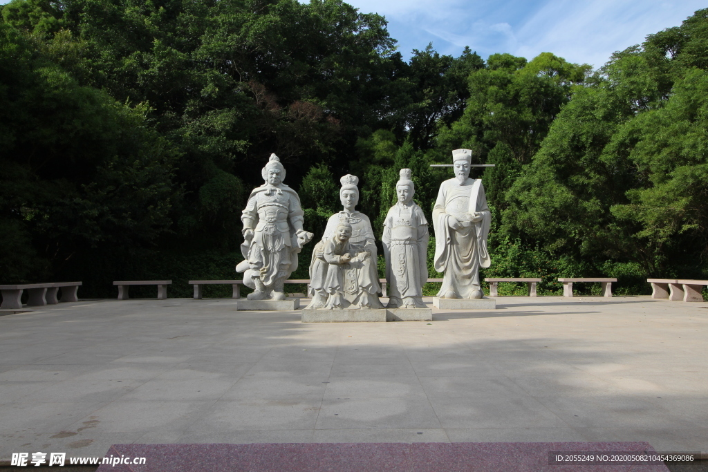 南澳风景 南宋帝室雕塑