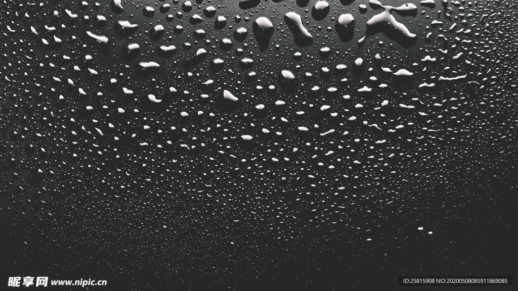 玻璃上的水滴图片