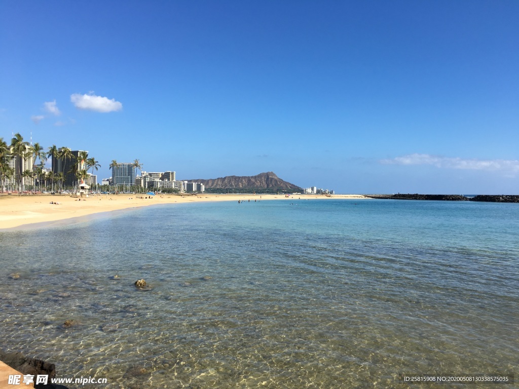 夏威夷檀香山风景图片