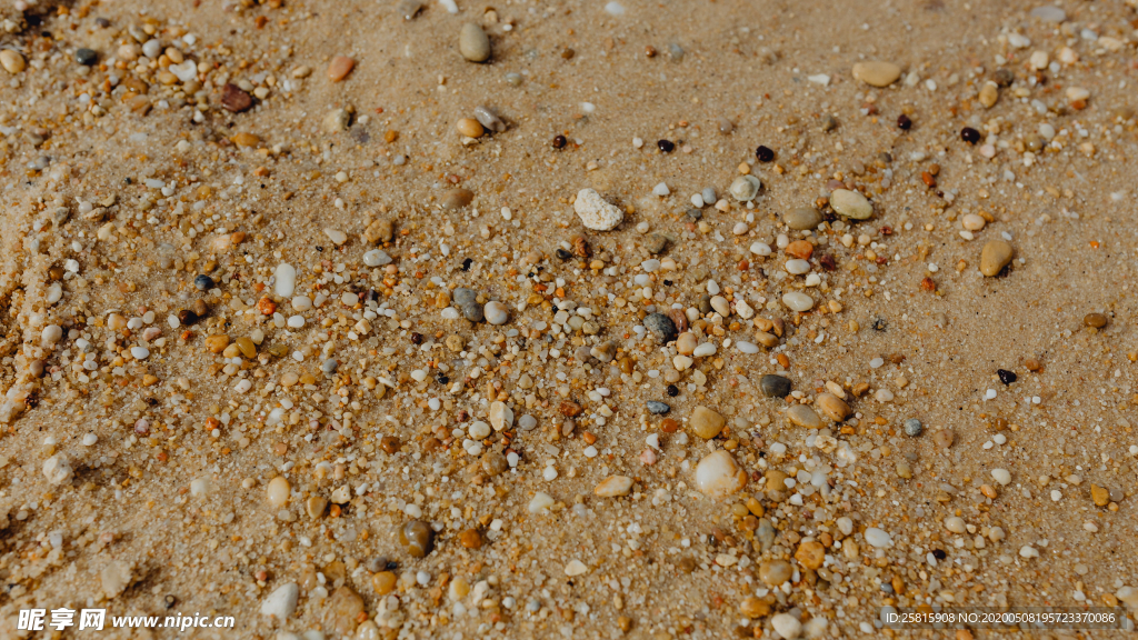 鹅卵石砂石图片