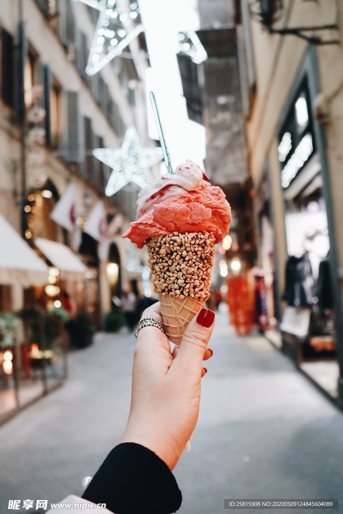 冰激凌美味图片