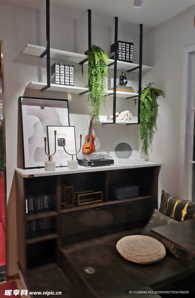 书柜 榻榻米 展示柜 吊柜