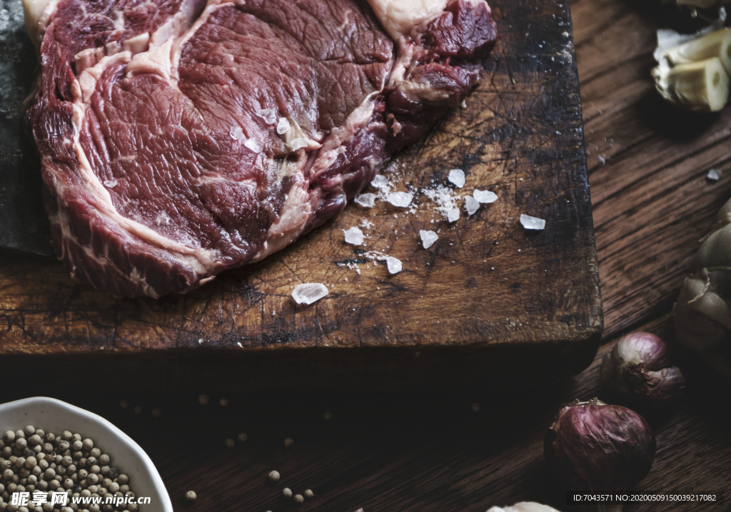 战斧牛排美食摄影