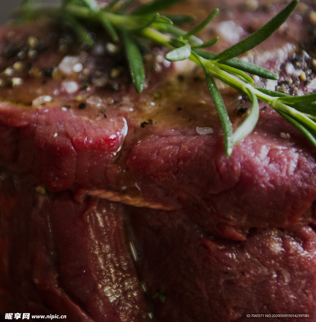 菲力牛排美食摄影