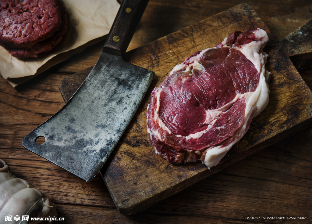 牛肉牛排摄影高清大图