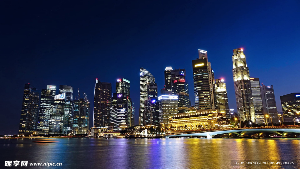 城市魅力夜景图片