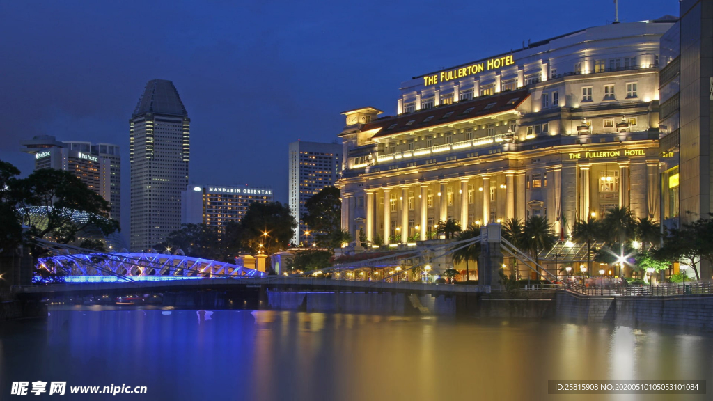 城市魅力夜景图片