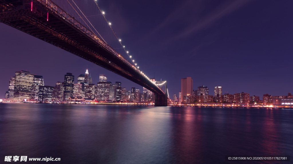 城市魅力夜景图片