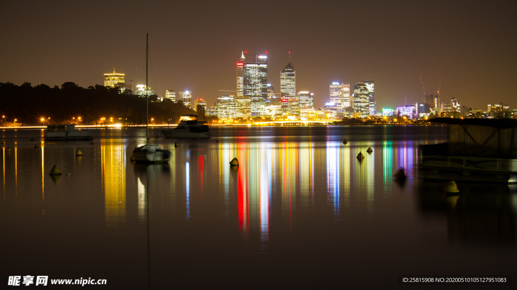 城市魅力夜景图片