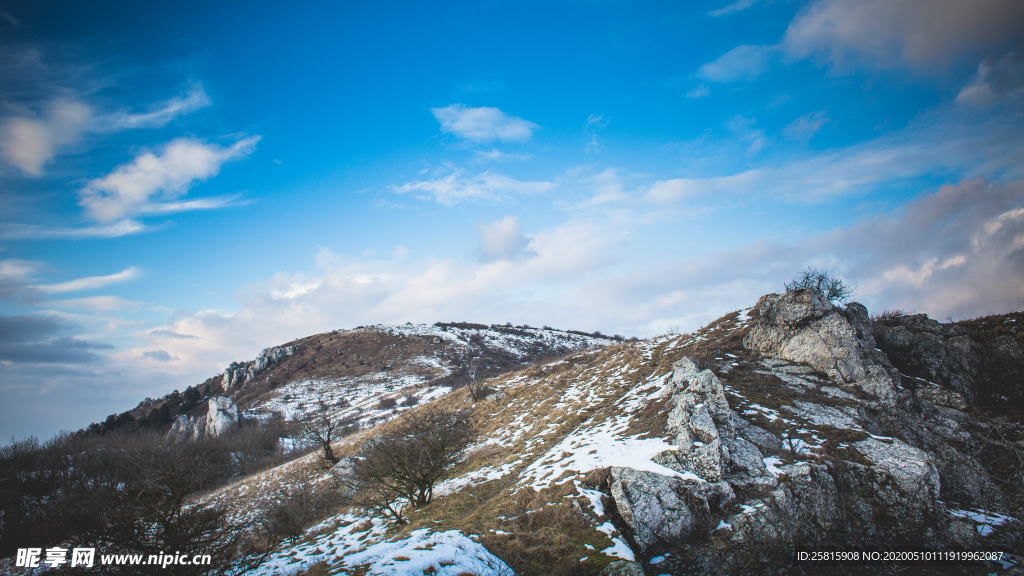 雪山冰川积雪图片