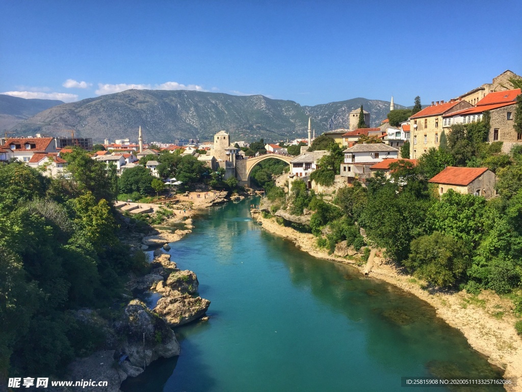 莫斯塔尔风景图片
