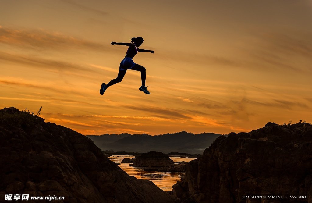奔跑的正能量人物