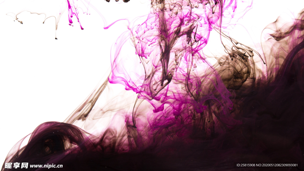 烟雾水彩背景图片