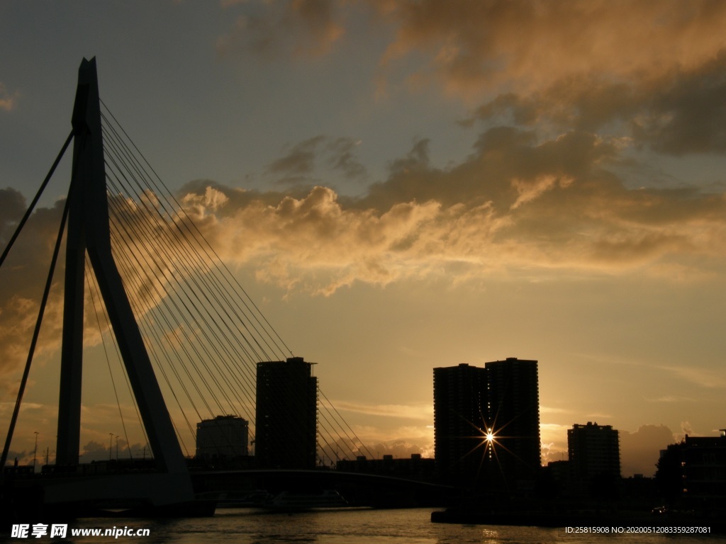 鹿特丹风景图片