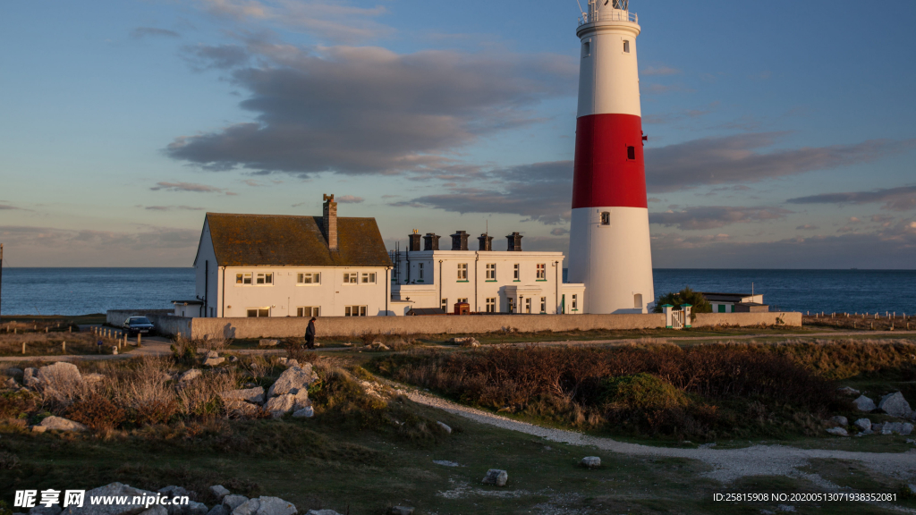 灯塔海上指示图片