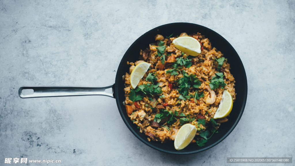 海鲜饭美食图片