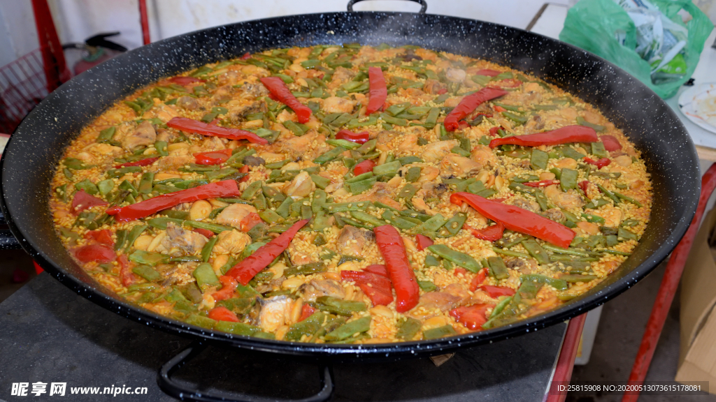 海鲜饭美食图片