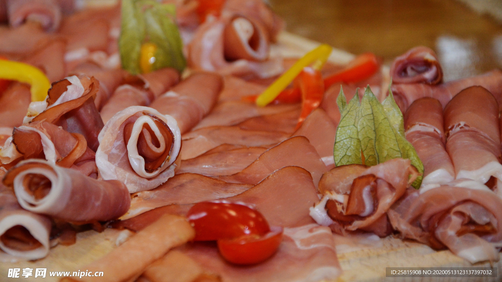 火腿美味图片