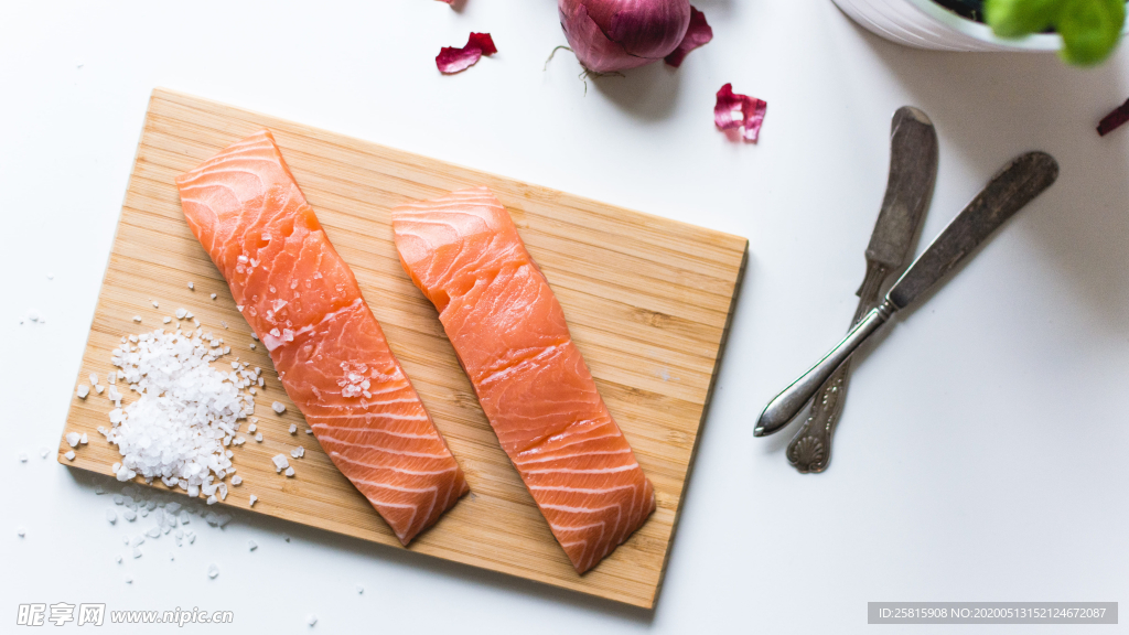 三文鱼鲜美图片