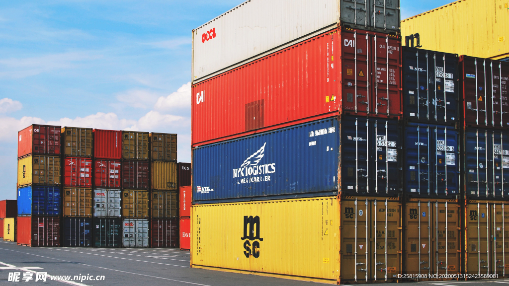 集装箱码头港口图片