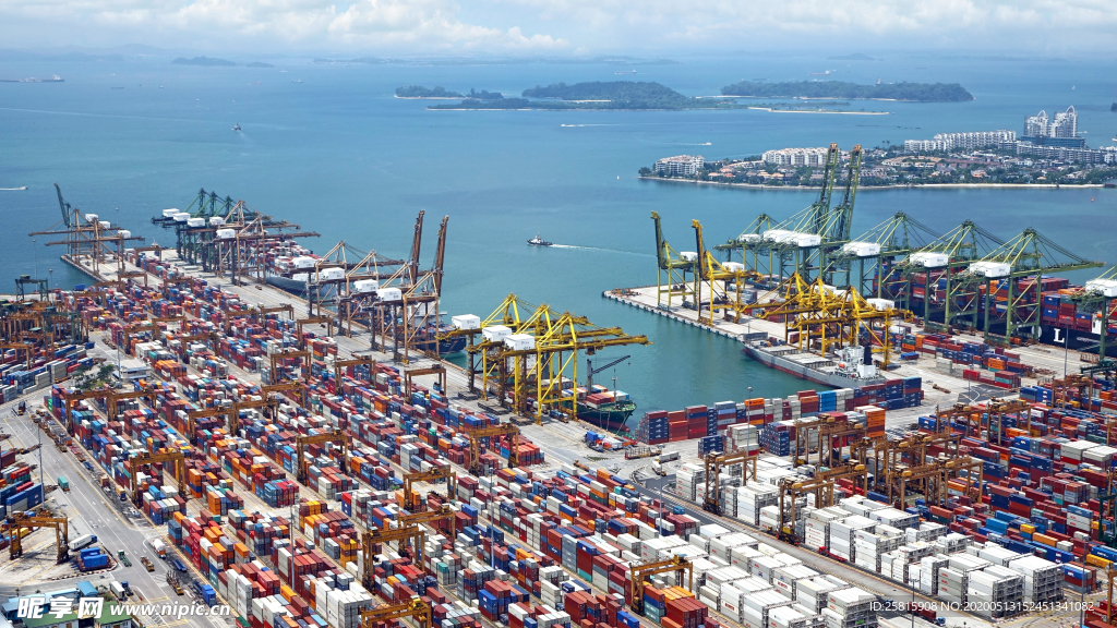 集装箱码头港口图片