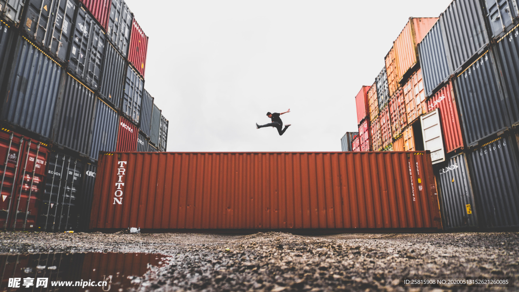 集装箱码头港口图片