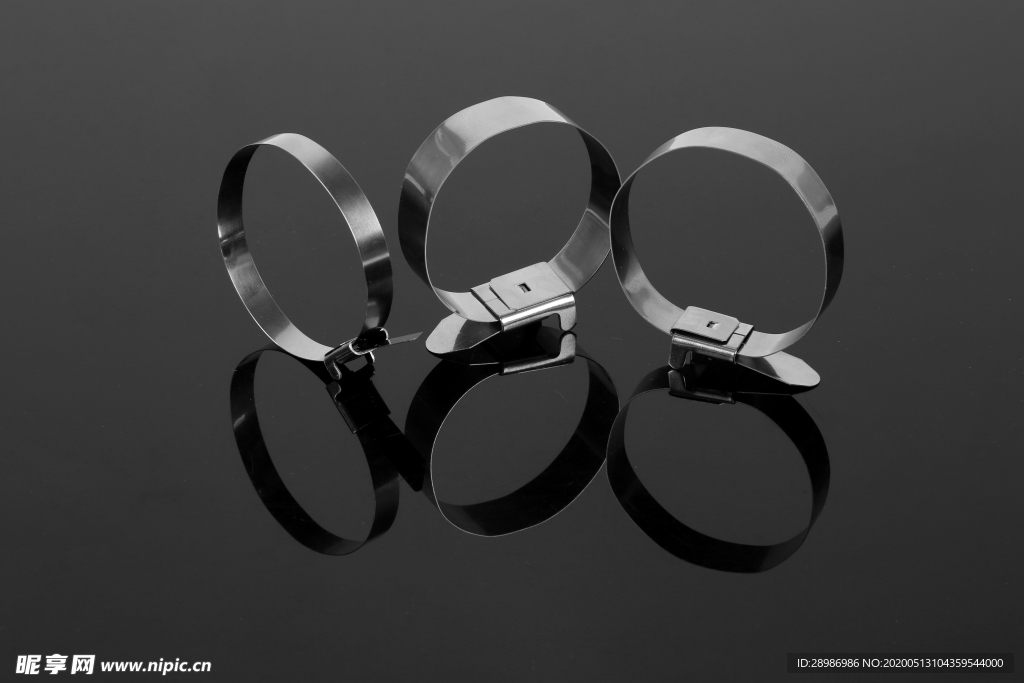 牙型扎扣自锁式不锈钢扎带