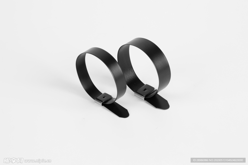 自锁式喷塑不锈钢扎带