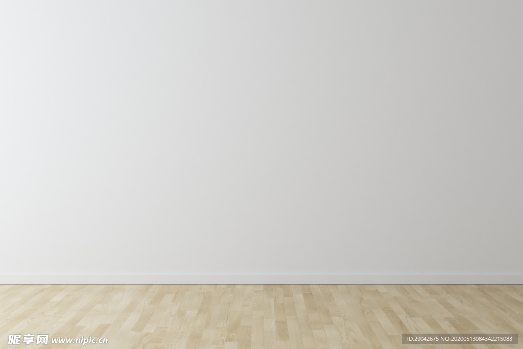 白色墙面木板背景